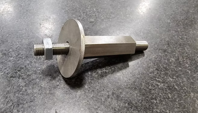 3/4" Hex W/ Wiper Washer